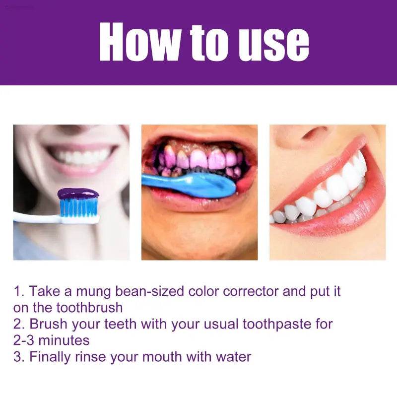 Color Correcting Toothpaste For Stains And Fresh Breath - Estalios