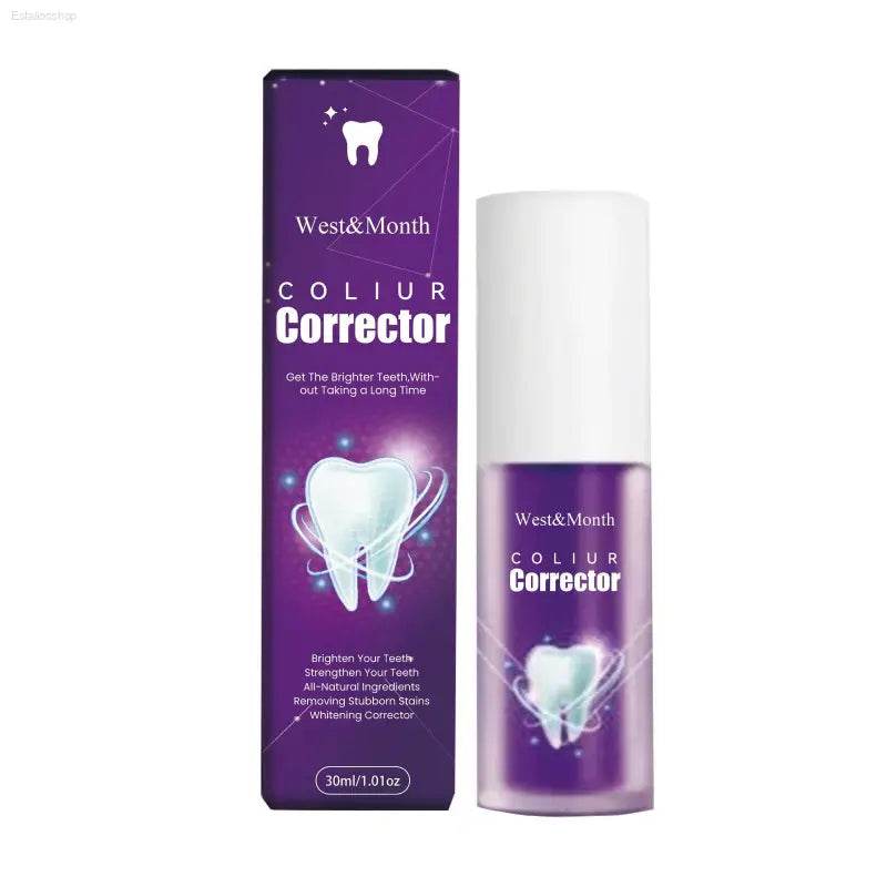 Color Correcting Toothpaste For Stains And Fresh Breath - Estalios