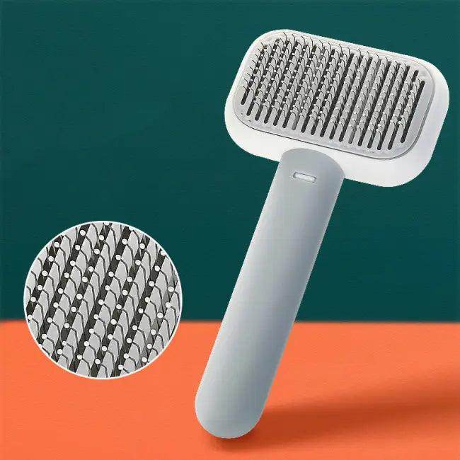 Colorful Cat and Dog Hair Brush with Massage Comb Features - Estalios