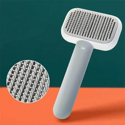 Colorful Cat and Dog Hair Brush with Massage Comb Features - Estalios