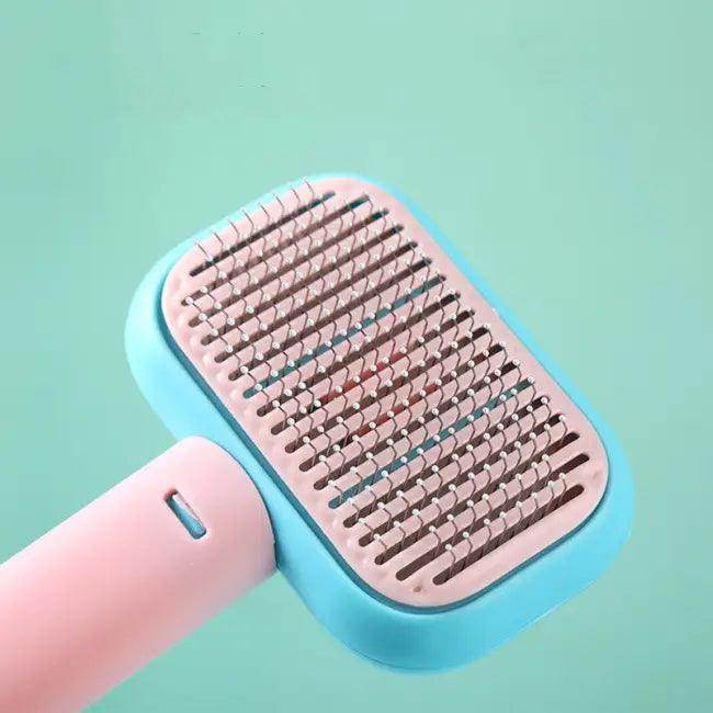 Colorful Cat and Dog Hair Brush with Massage Comb Features - Estalios
