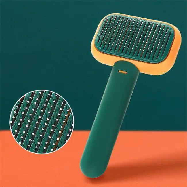 Colorful Cat and Dog Hair Brush with Massage Comb Features - Estalios