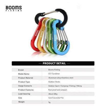 Vibrant Dual Carabiner Clips for Easy Organization - Estalios