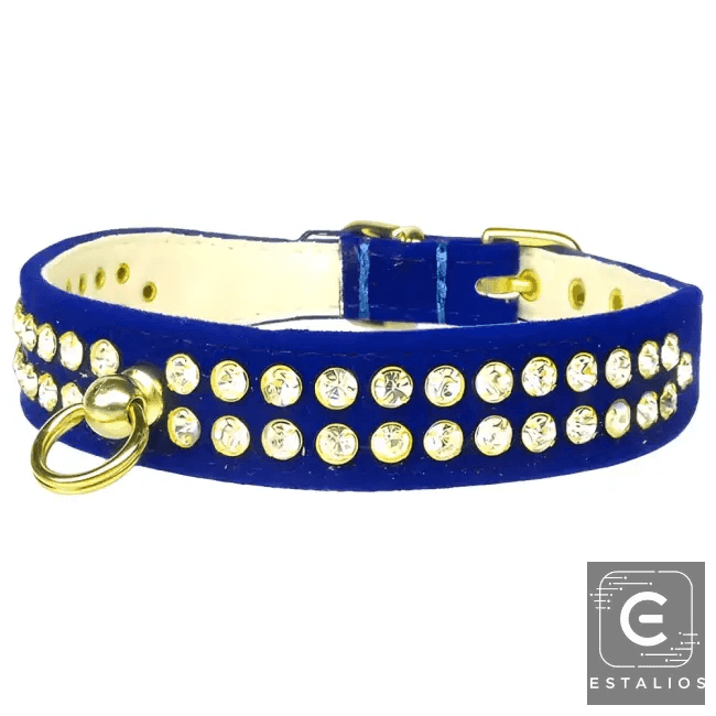 Sparkling Colorful Jeweled Dog Collars for Your Pet's Neck - Estalios