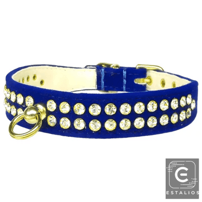 Sparkling Colorful Jeweled Dog Collars for Your Pet's Neck - Estalios