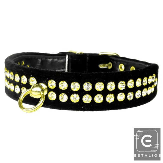 Sparkling Colorful Jeweled Dog Collars for Your Pet's Neck - Estalios