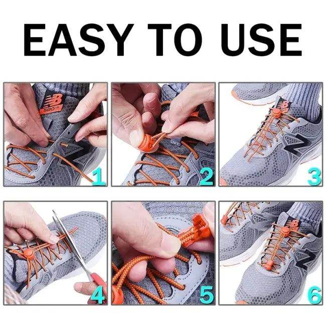 Vibrant Mesh Kicks with Bold No-Tie Elastic Design - Estalios