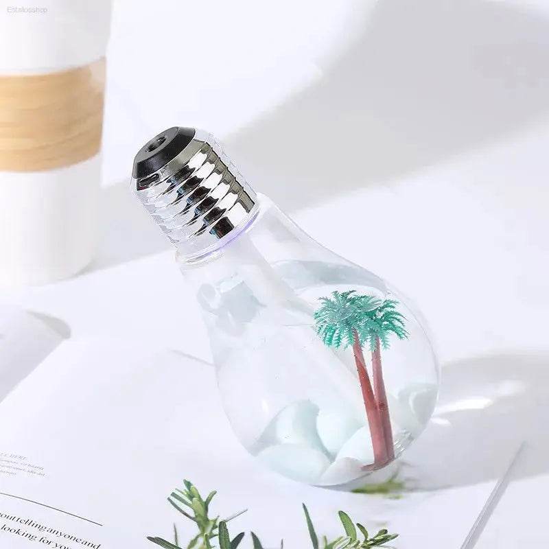 Colorful Portable Night Light Humidifier - Micro Landscape Mister with USB, Perfect for a Serene Atmosphere - Estalios