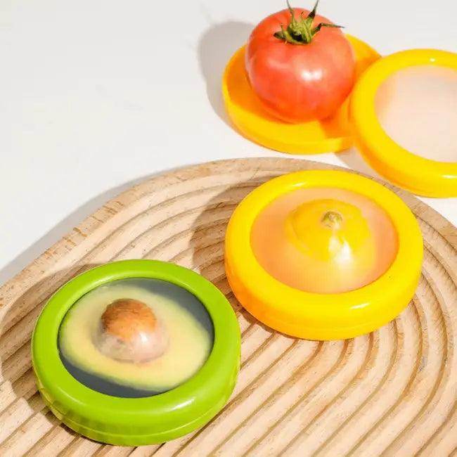 Upgrade Your Kitchen: Garlic Press and Fresh Keeper Set - Estalios