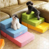 Bright and Bold Two-Step Pet Stairs for Easy Access - Estalios