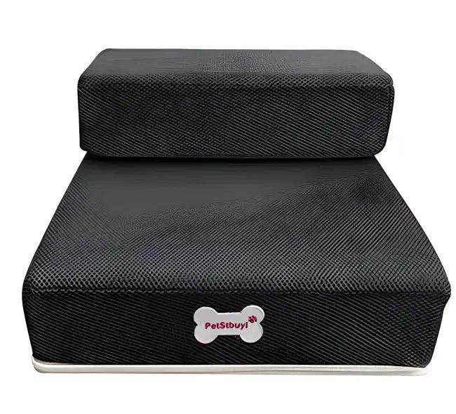 Bright and Bold Two-Step Pet Stairs for Easy Access - Estalios