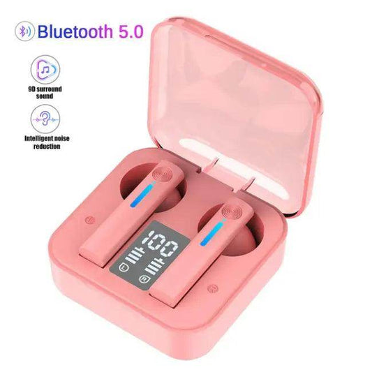 Colorful Wireless Earbuds with Charging Case and LED Features for Ultimate Sound - Estalios