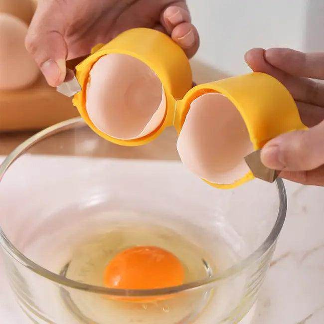 Bright Egg Separator And Colorful Shell Opener For Easy Cooking - Estalios