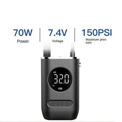 Compact Electric Handheld Tire Inflator for Fast Inflation - Estalios