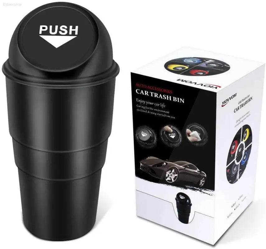 Compact Mini Car Trash Bin for Easy Disposal - Estalios