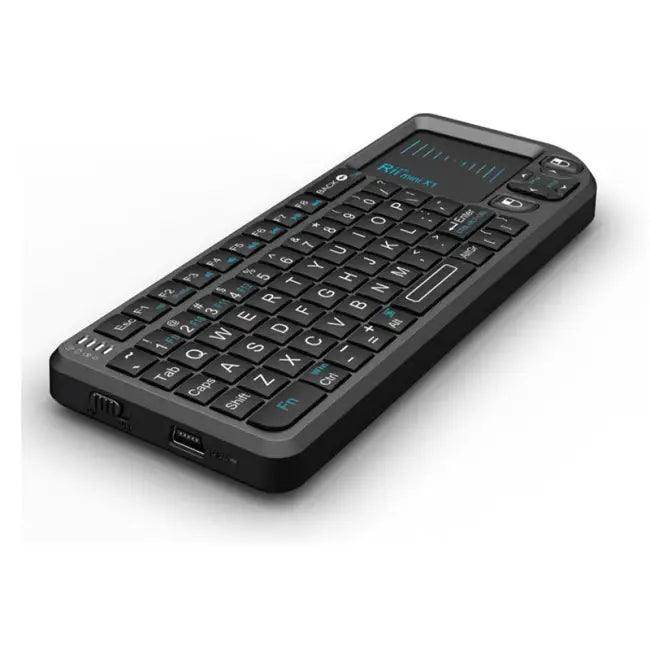 Compact Rii X1 Mini Wireless Keyboard with Touchpad Convenience - Estalios