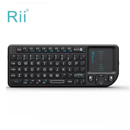 Compact Rii X1 Mini Wireless Keyboard with Touchpad Convenience - Estalios