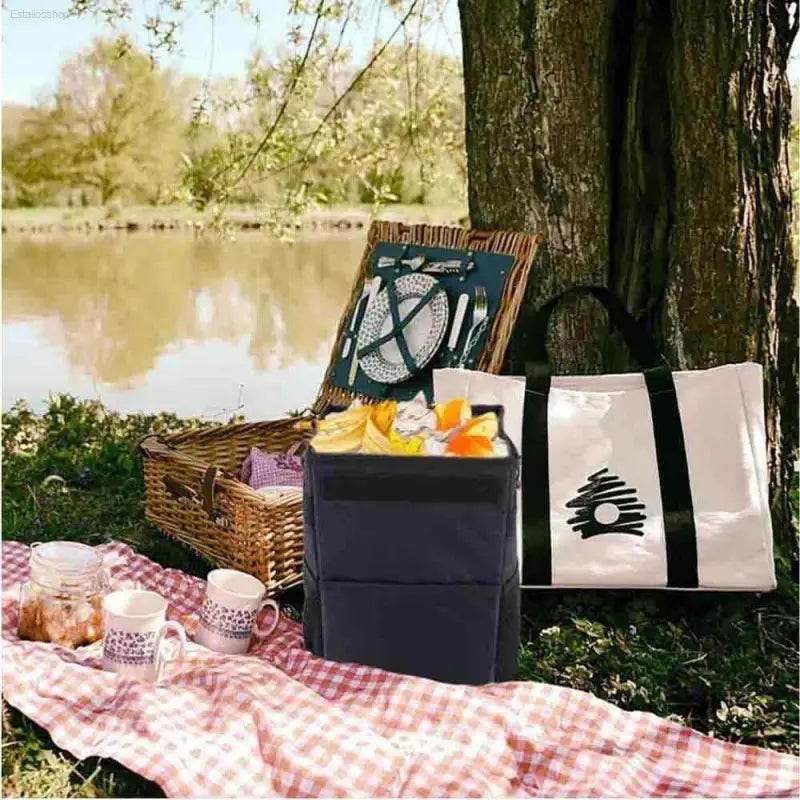 Conquer Car Clutter: Get your Waterproof Car Trash Bin Now! Hit the Road Without the Mess! this Amazing Black Car Trash can Keeps your Vehicle Spotless - Estalios