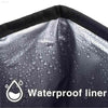 Conquer Car Clutter: Get your Waterproof Car Trash Bin Now! Hit the Road Without the Mess! this Amazing Black Car Trash can Keeps your Vehicle Spotless - Estalios