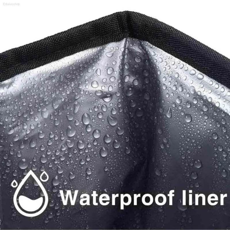 Conquer Car Clutter: Get your Waterproof Car Trash Bin Now! Hit the Road Without the Mess! this Amazing Black Car Trash can Keeps your Vehicle Spotless - Estalios