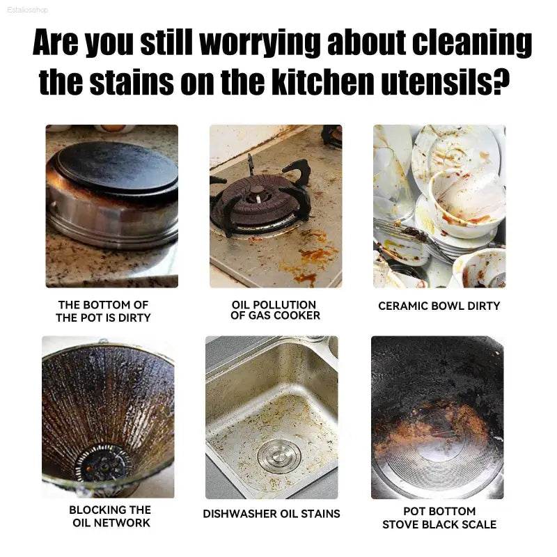 Cooktop Cleaner Cream To Remove Oil Stains And Dirt - Estalios
