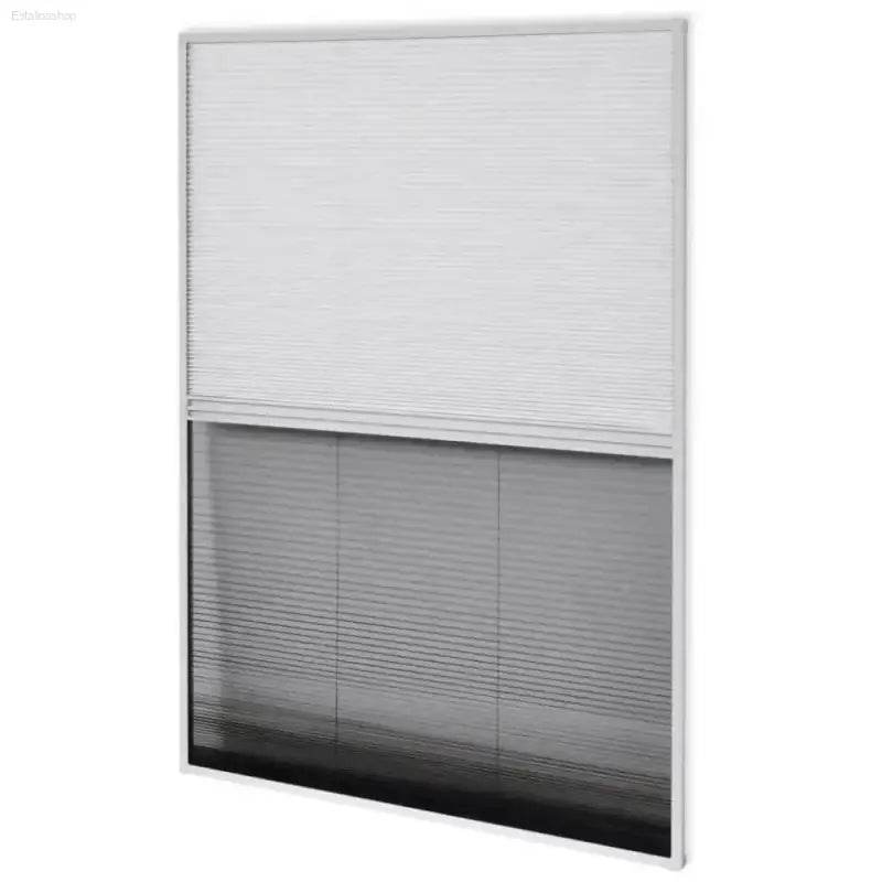 Cool Gray White Blinds: Window Screen Wonders Await! Gray Pleated Window Shade: Elevate your Space with Style and Functionality Transform your Home - Estalios