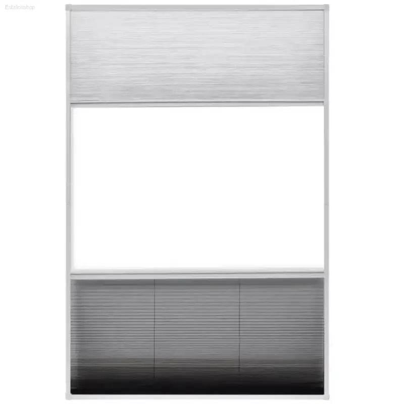 Cool Gray White Blinds: Window Screen Wonders Await! Gray Pleated Window Shade: Elevate your Space with Style and Functionality Transform your Home - Estalios