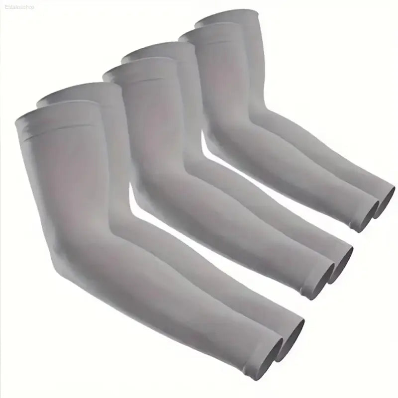 Ultimate Sun Protection Arm Sleeves - 3 Pairs of Breathable Cooling Covers for Cycling, Running & Outdoor Adventures!