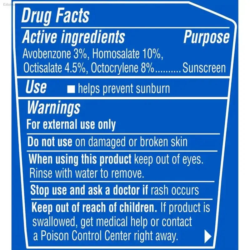 Coppertone Sport Sunscreen Lotion SPF 50 with Water Resistance for Active Individuals - EstaliosShop