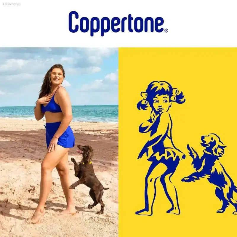 Coppertone Sport Sunscreen Lotion SPF 50 with Water Resistance for Active Individuals - EstaliosShop