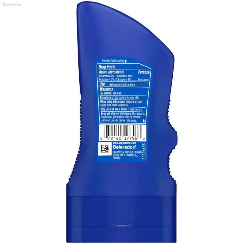 Coppertone Sport Sunscreen Lotion SPF 50 with Water Resistance for Active Individuals - EstaliosShop
