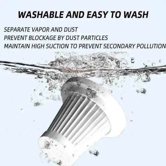 Cordless Black Handheld Vacuum Cleaner for Quick Car Cleaning - Estalios