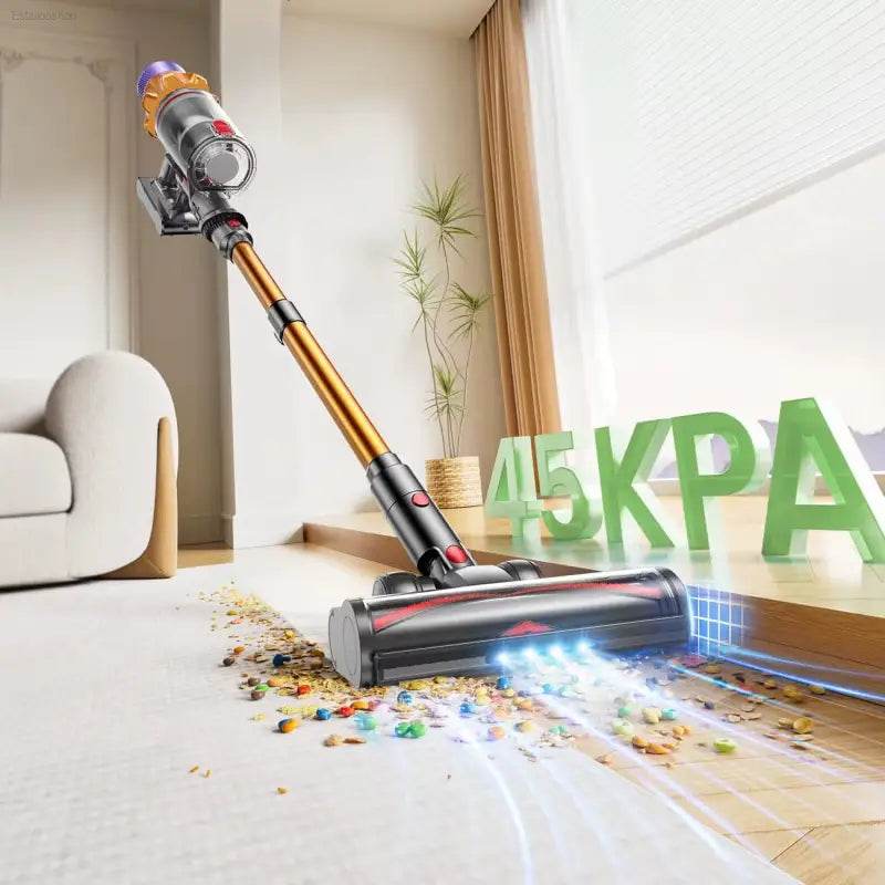 V18 Cordless Vacuum Cleaner - 550W Power, 45000PA Suction, Handheld & Compact Design - Estalios