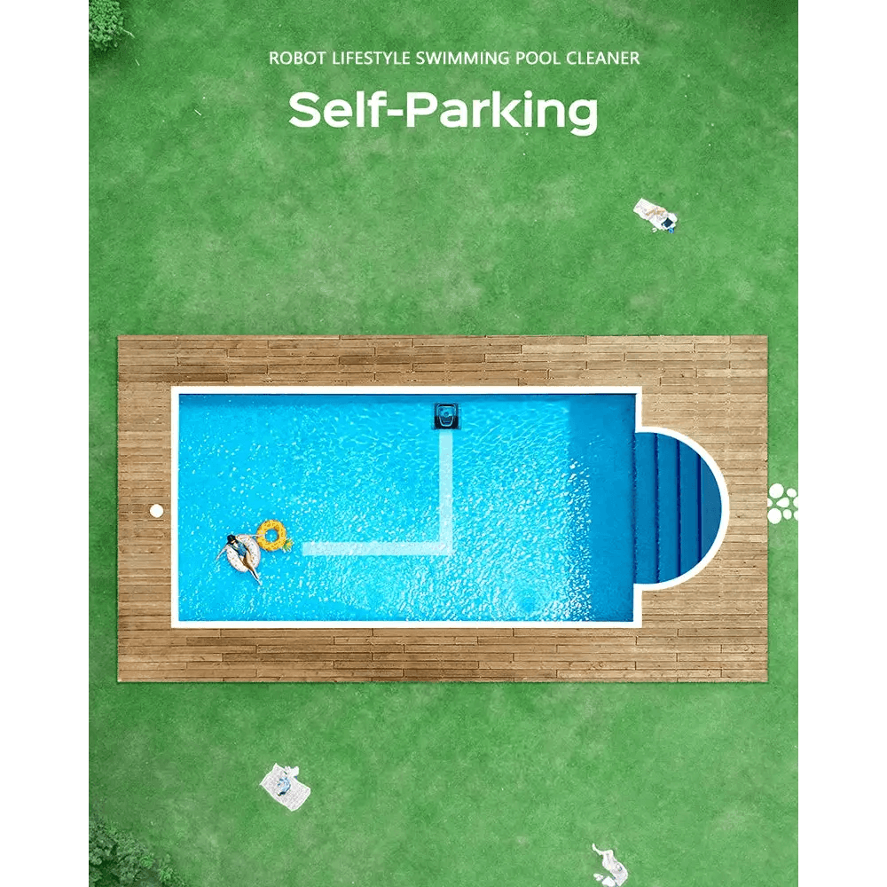 Cordless Robot Swimming Pool Cleaner with APP Control - Estalios