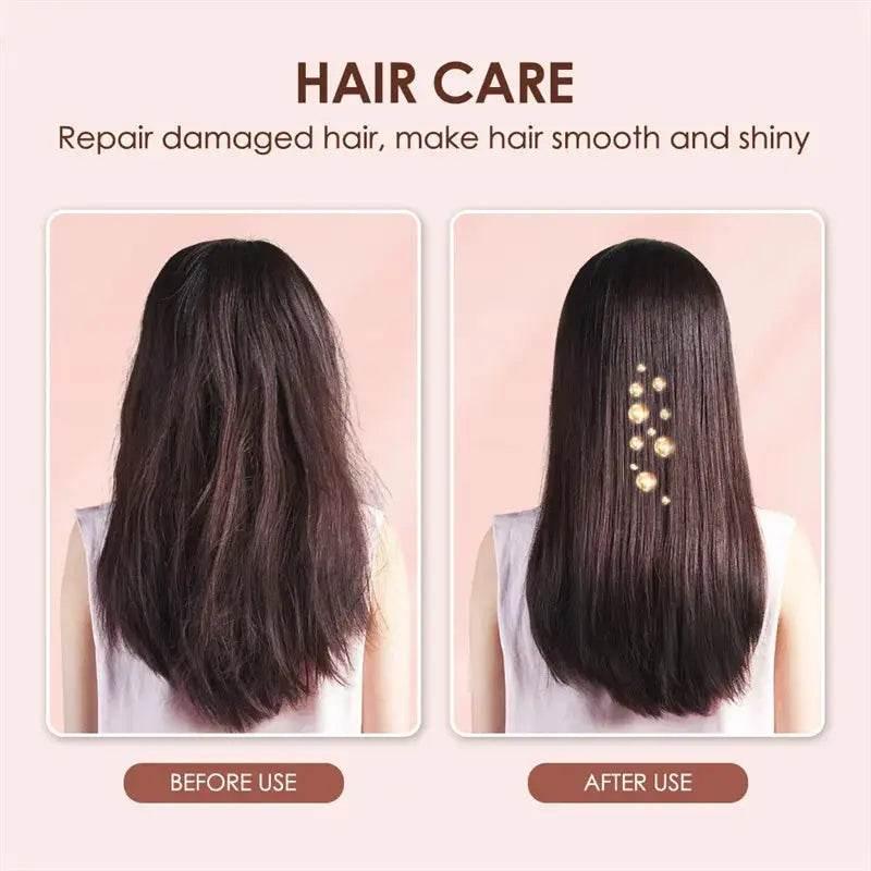 Cordless USB Hair Straightener Mini Ceramics Curler for Travel - Estalios