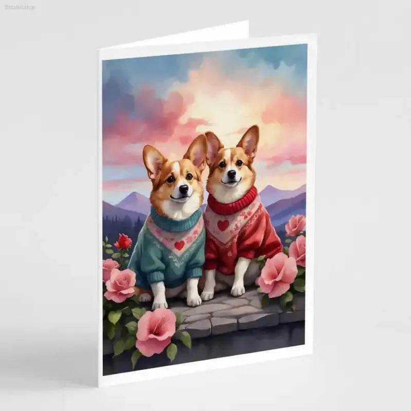 Corgi Greeting Cards: Spread the Cuteness! Corgi Greeting Cards are Here to Brighten your Day and Help you Share the Love! - Estalios