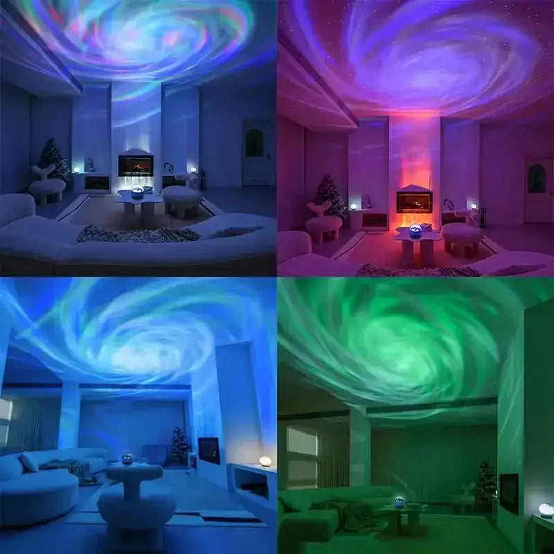 Color-changing galaxy projector for a dreamy Cosmic Galaxy Projector in your bedroom