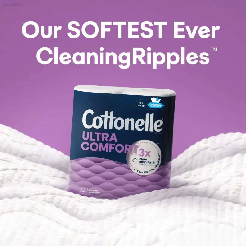 Cottonelle Ultra Comfort toilet paper.