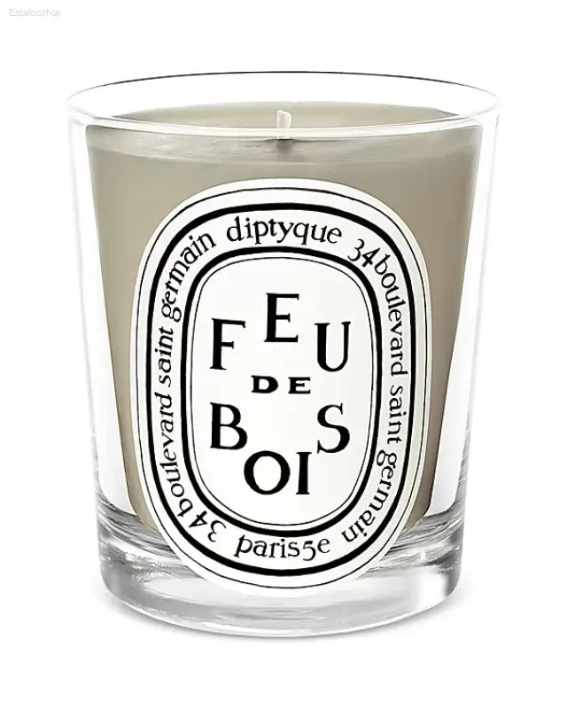 🔥 Cozy Ambiance – Diptyque Feu de Bois Scented Candle | Elegant Aroma for Home & Garden - 6.5 oz