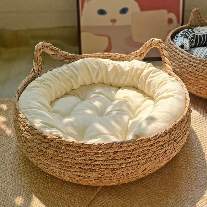 Cozy Cat Nest Winter Warm Cushion for Ultimate Comfort - Estalios