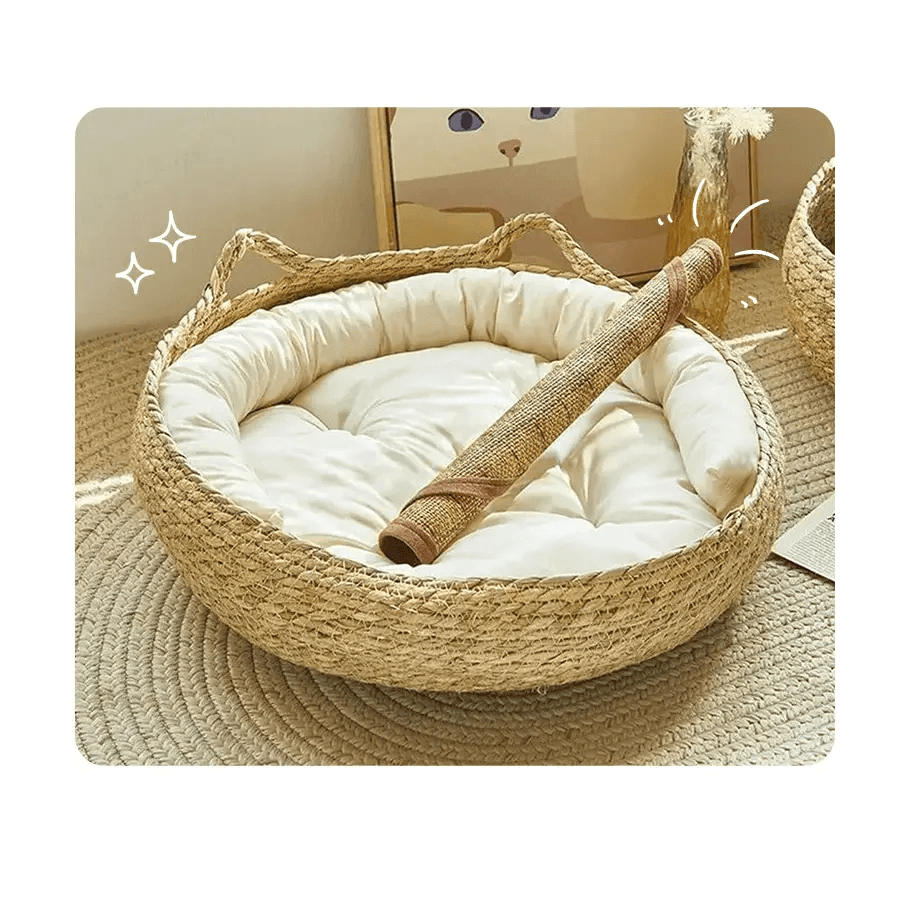 Cozy Cat Nest Winter Warm Cushion for Ultimate Comfort - Estalios