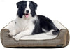 Durable Square Dog Bed - Machine Washable, Comfortable for Medium Dogs