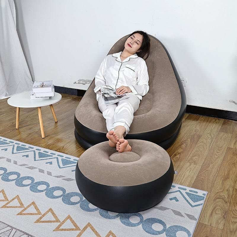 Float Away on Cloud Nine: Inflatable Lounge Set! - Estalios