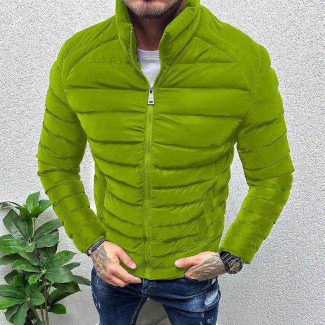 Stylish Vibrant Trio Puffer Jackets for Ultimate Warmth - Estalios
