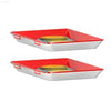 Creative Reusable Food Storage Tray - 2 Trays for Fridge - Estalios