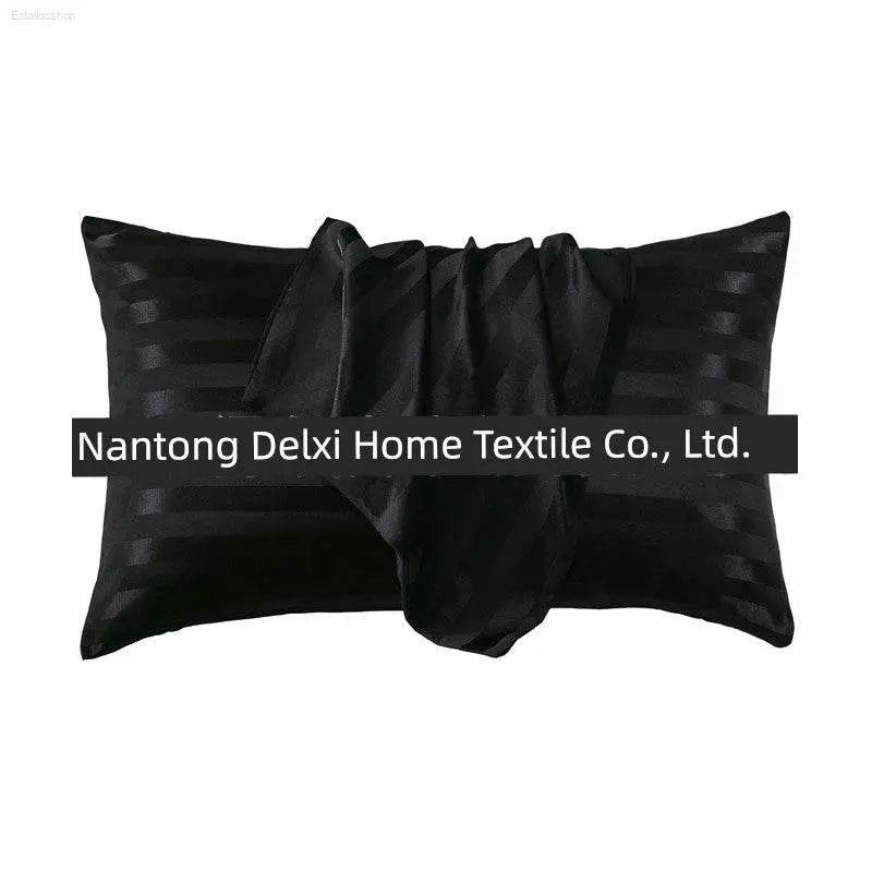 Cross-Border Foreign Trade Pure Color Silk Pillowcase Set - Estalios