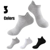 Unleash Your Inner Athlete with Gray Ankle Socks! Elevate your game with our Gray Ankle Athletic Socks, designed for peak performance and ultimate comfort - Estalios