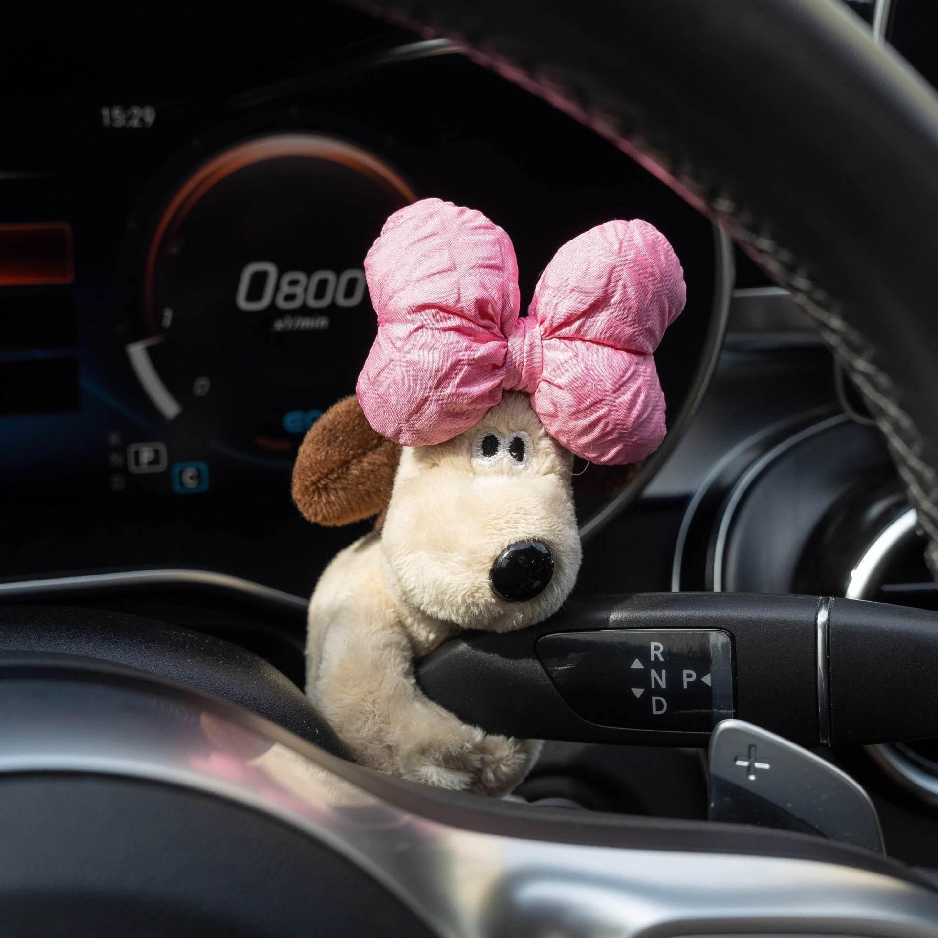 Cute Dog Plush Doll for Sentimental Car Interior Decoration - Estalios