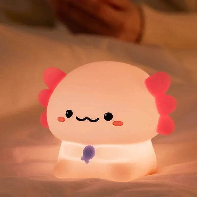 Cute Pink Piggy Night Light USB Rechargeable LED Lamp - Estalios