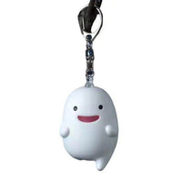 Hauntingly Cute White Ghost Keychain Trio for Whimsical Fun - Estalios